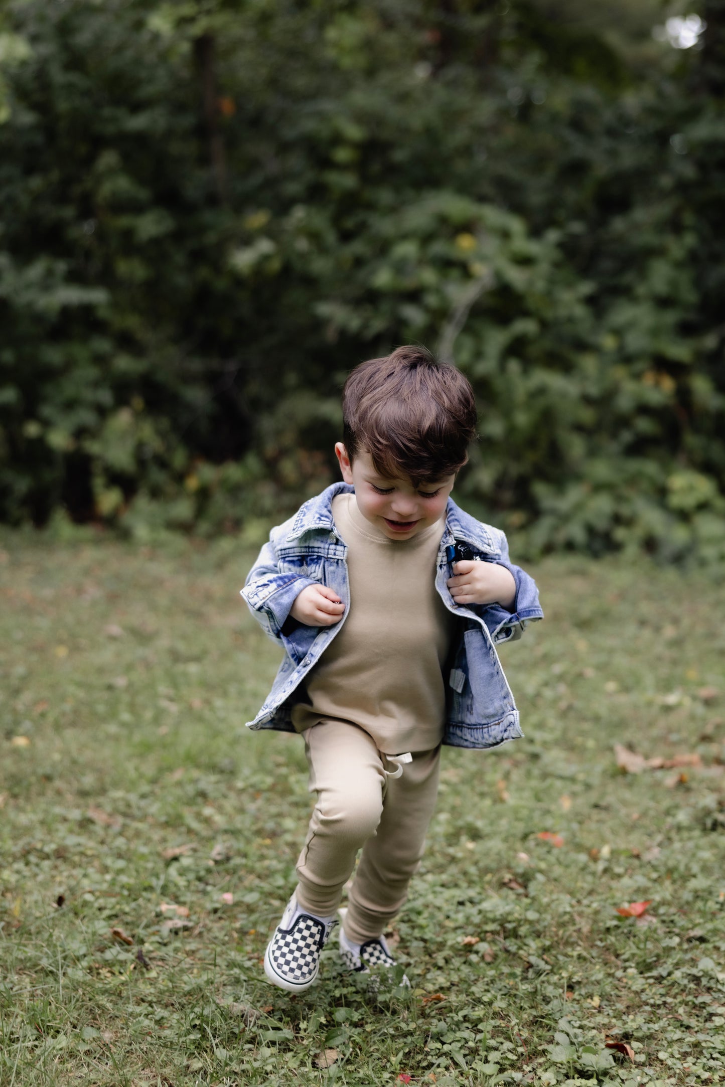 Organic Baby & Toddler Pants - Sand