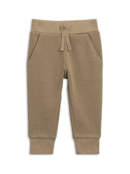 Organic Baby and Kids Waffle Knit Jogger