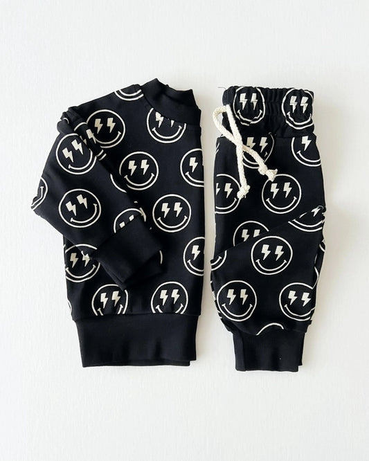 Jogger Set - Electric Smiley