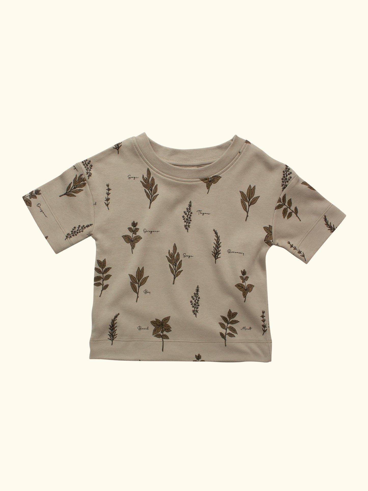 Organic Baby & Toddler Short-sleeve Tee - Herb