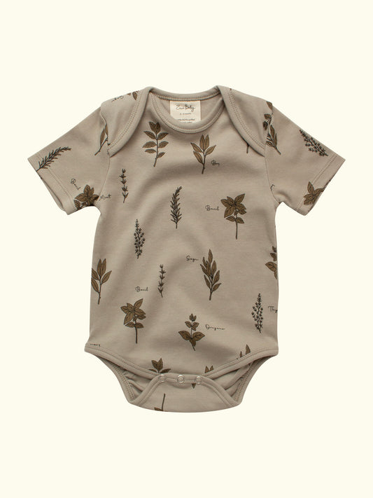 Organic Baby Short-sleeve Bodysuit