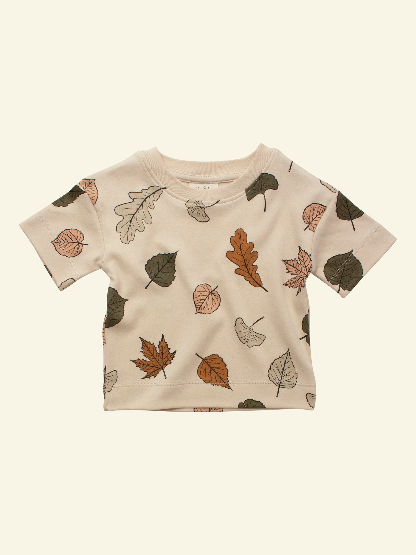 Organic Baby & Toddler Short-sleeve Tee - Autumn Leaf